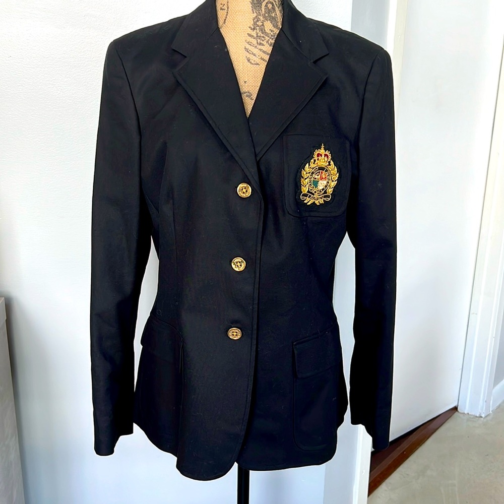 Ralph Lauren Classic Emblem Blazer-Tailored Slim Fit